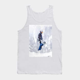 Snowboarder Abstract. For snowboard lovers. Tank Top